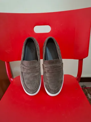 Mocasines Massimo Dutti Piel Marrones