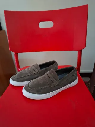 Mocasines Massimo Dutti Piel Marrones