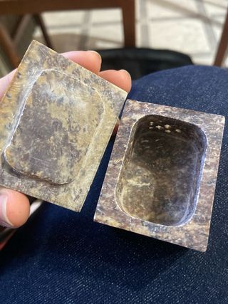 Cajita India Vintage Flor Rosa