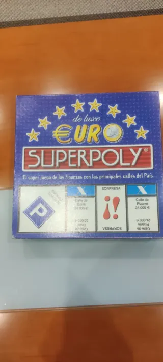 Juego de mesa Euro Superpoly de Luxe