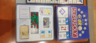 Juego de mesa Euro Superpoly de Luxe