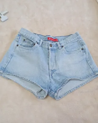 Jeans Cortos Mujer Talla S