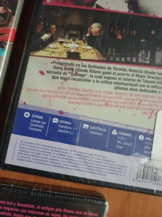 Pack 3 Películas Outrage DVD Takeshi Kitano