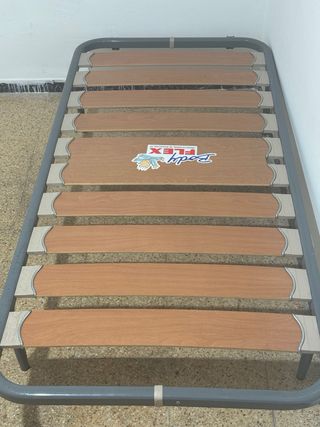 Colchón individual gris