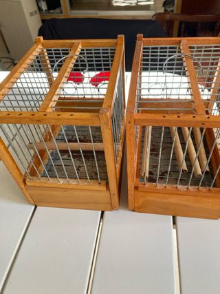 Gabbie per canto in legno