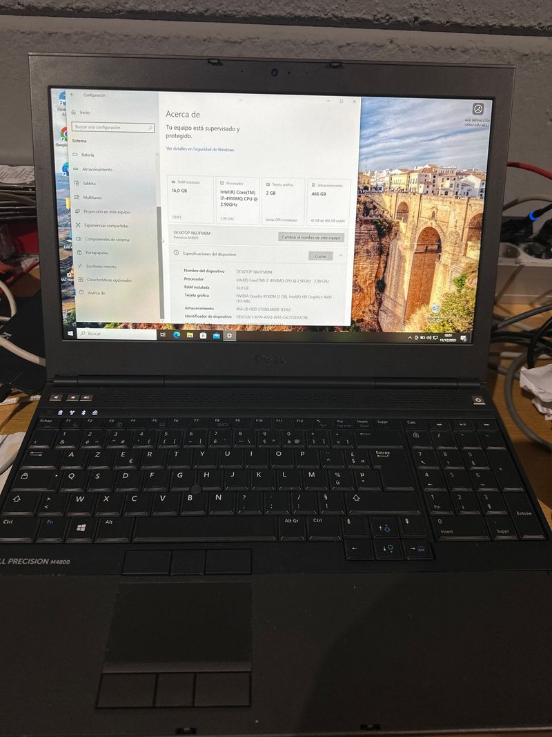 Dell Precision M4800 i7 8GB RAM 500GB HDD