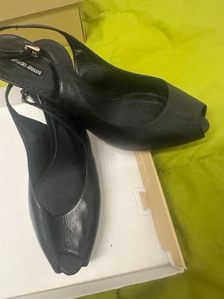 Sandalias Giorgio Armani Talla 41 Negras