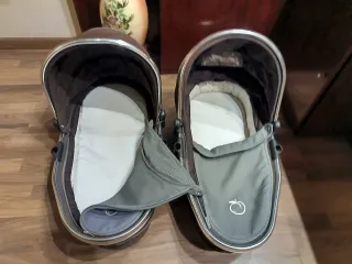 Carrito Gemelar Icandy + 2 Maxi-cosi