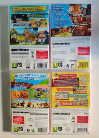 Lote 4 juegos Nintendo Switch: Astérix y Obélix