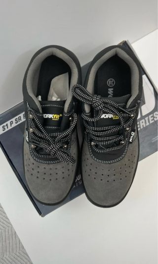 Zapatos Seguridad Serraje Nilo S1P SRC Gris