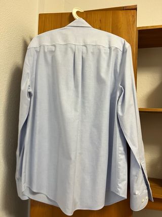 Camisa Pedro del Hierro azul fácil planchado