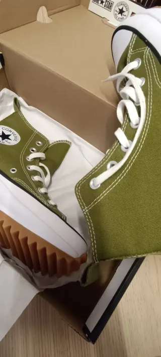 Converse Bambas Verdes Talla 37