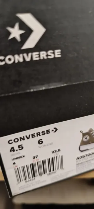 Converse Bambas Verdes Talla 37