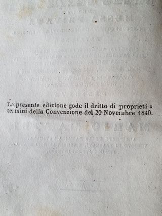 Libro antico Sacre Cerimonie della Messa del 1844