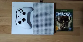 Xbox One Blanca + Mando + Juego