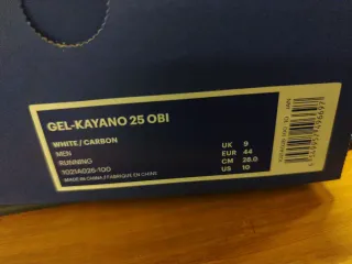 Bambas Asics GEL-KAYANO 25 OBI Gris/Blanco