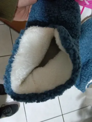 Pantofole Griff Blu e Bianche