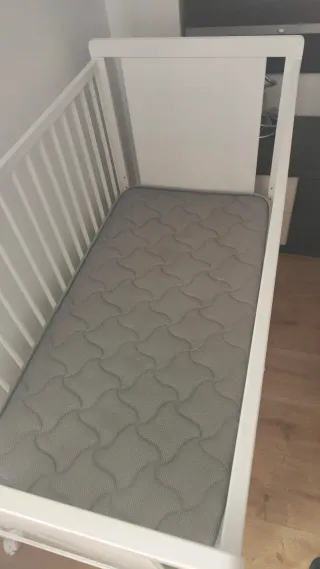 Cuna colecho con colchón