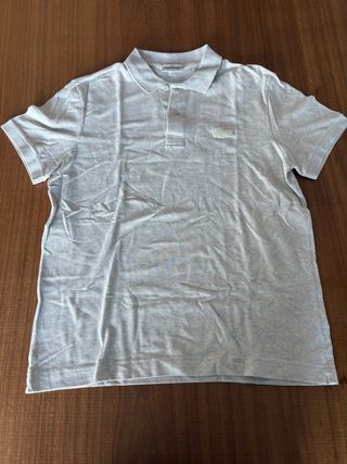 Polo Lacoste Gris Claro Talla L
