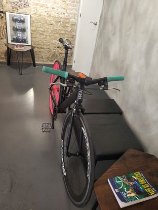 Bicicleta Single Speed Negra