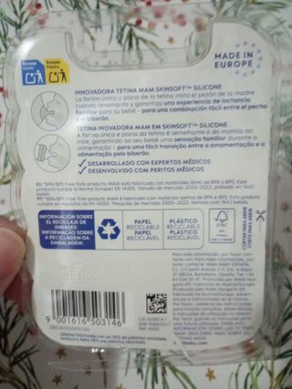 Tetina MAM X para más de 6 meses