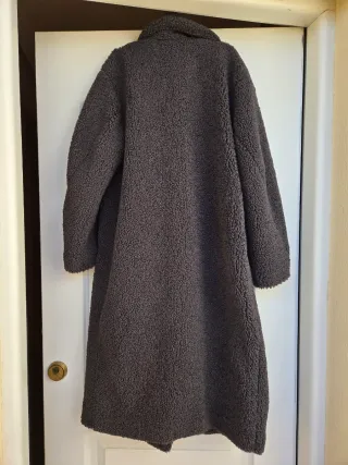 Abrigo borreguito Bershka