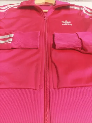 Chaqueta Adidas Firebird Rosa Mujer