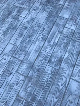 Hormigón impreso decoración jardines