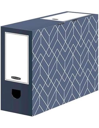 Bankers Box Caja archivadora A4, serie Décor para
