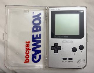 Nintendo Game Boy Pocket Plata