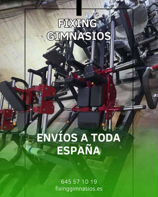 Equipamiento completo para gimnasios
