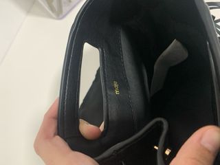 Bolso Maje negro flecos