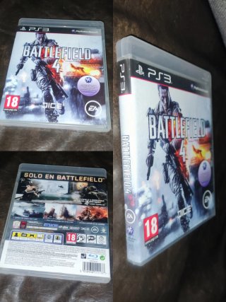 Lote 3 juegos PS3: Battlefield 3, 4 y MW2