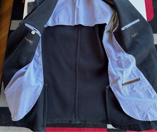 Chaqueta americana Massimo Dutti azul