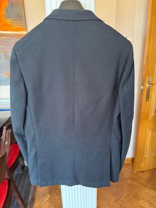 Chaqueta americana Massimo Dutti azul