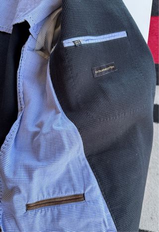 Chaqueta americana Massimo Dutti azul