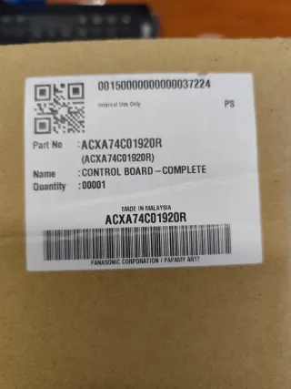 Placa Máquina Exterior Panasonic ACXA74C01920R