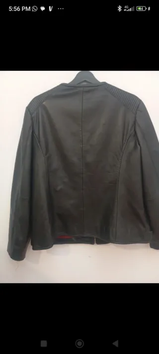 Chaqueta Negra Bomber