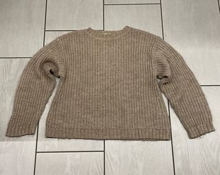 Uniqlo Maglione Lana e Mohair Beige
