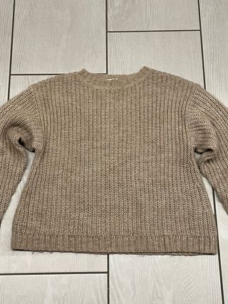 Uniqlo Maglione Lana e Mohair Beige
