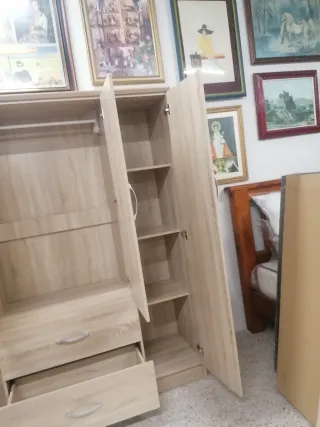 Armario 4 puertas con espejos