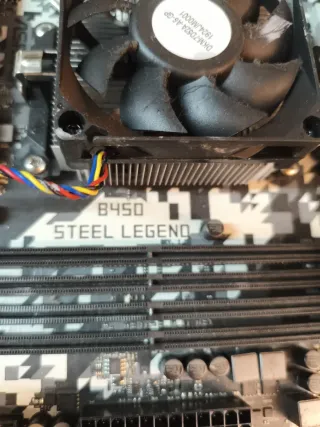 Placa Base ASRock B450 Steel Legend