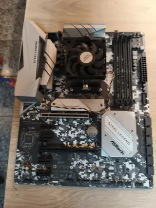 Placa Base ASRock B450 Steel Legend