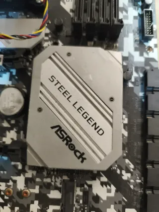 Placa Base ASRock B450 Steel Legend