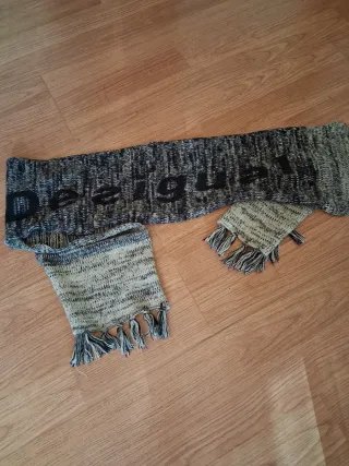 Bufanda Desigual 2m Suave Cálida Lavadora