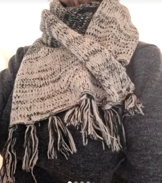 Bufanda Desigual 2m Suave Cálida Lavadora