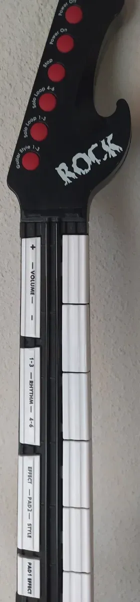 Guitarra juguete Rock Band Blanca