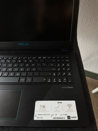 Portátil Asus D570DD-DM178 AMD Ryzen 7