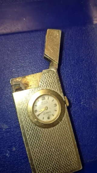 Orologio e accendino vintage anni '60