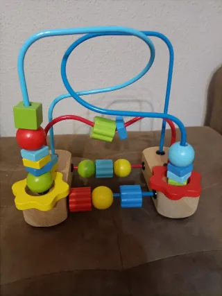 Laberinto de Cuentas de Madera Juguettos